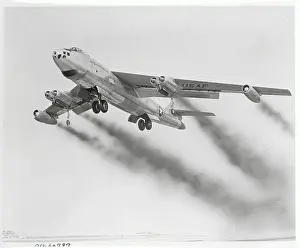 Wichita Prints: Stratojet Bomber Performing a Test Flight