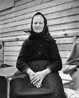 Czech Prints: Straznice Woman