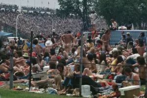 Streakers At Indianapolis 500