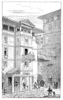 Images Dated 10th June 2017: Street in ancient Rome