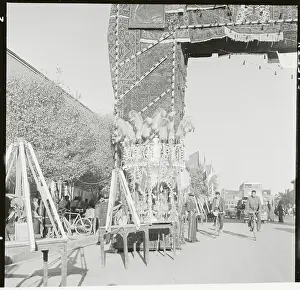 Tehran Prints: Street Decoration in Teheran