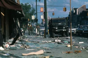 Aftermath Prints: Street Filled with Debris