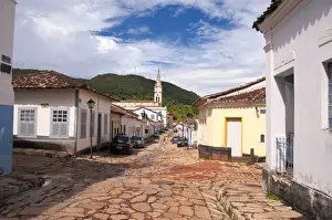 State Goias Prints: Street of GoiAas Brazil