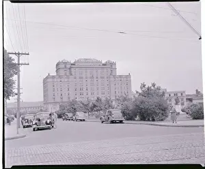 Halifax Prints: Street in Halifax Including Nova Scotian Hotel