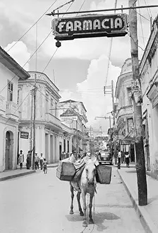 Pavement Prints: Street in Las Villas, Cuba