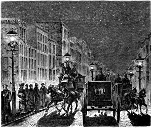 103626 Collection: Street lights in town