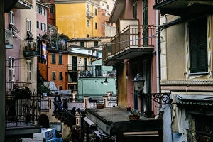 Manarola Collection: Street in Manarola village in Cinque Terre National Park, Liguria, Italy