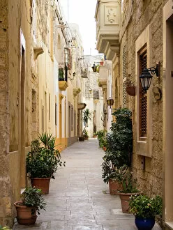 Images Dated 15th March 2016: Street of Rabat, Malta