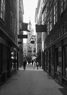 Salzburg Prints: Street in Salzburg