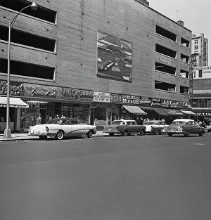 Huty37484 Prints: Street Scene, Sixth Avenue