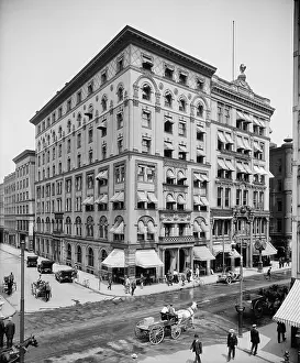 Street Scene In Springfield, Massachusetts