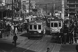 Streetcar Prints: Streetcars in Hiroshima