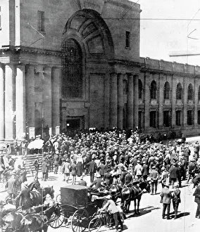 Historical Reenactment Prints: Strike in Johannesburg