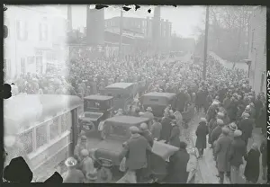 March Prints: Mill Strikers Parading