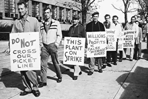 Striking at Chevrolet Plant