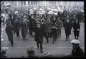 Picketing Prints: Striking Fur Workers Marching