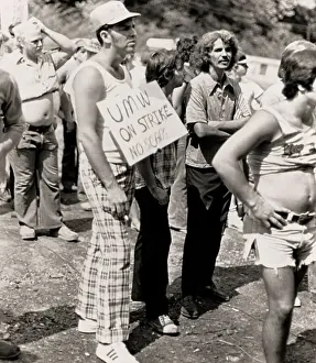 Huty32305 Prints: Striking Mine Workers