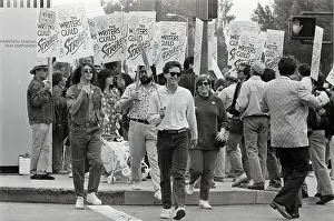 Striking Writers Picket 20th Century Fox