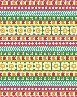 Gift Wrap Prints: Striped Pattern