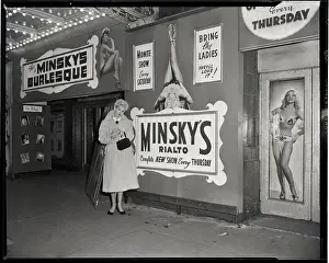 Stripper Waiting Outside Club For Spouse
