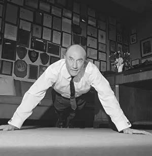 Active Seniors Prints: Strom Thurmond Doing Pushups on Birthday