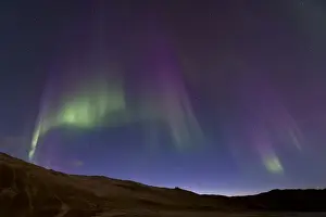 Phenomenon Prints: Strong northern lights, Hverarond high temperature or geothermal area