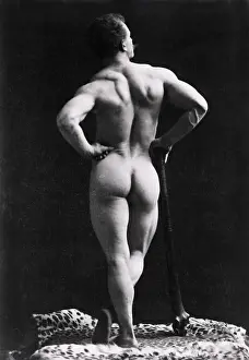 Strength Prints: Strongman Eugene Sandow Posing Nude