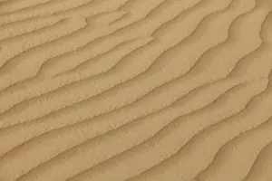 Structure in sand, Emirate of Dubai, United Arab Emirates