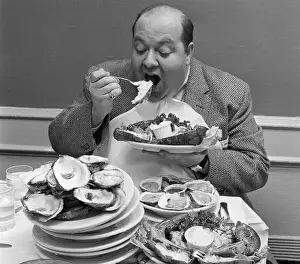 Lobster Prints: Stubby Kaye Eating