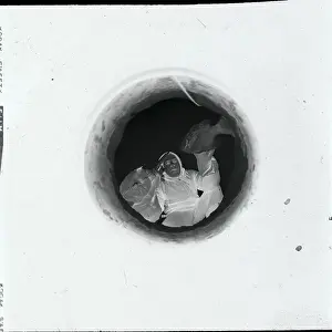 Madison Prints: Student Removing Fish from Hole