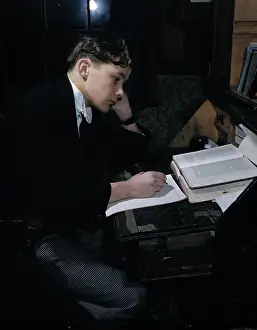 Student Studying