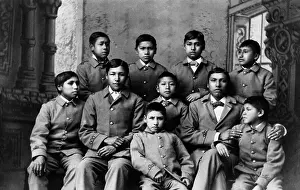 Student Prints: Students at Carlisle Indian School