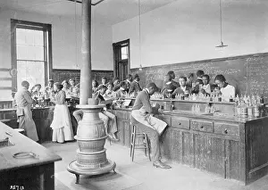 Students in a Chemistry Class