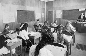 Missouri Prints: Students at A Church School