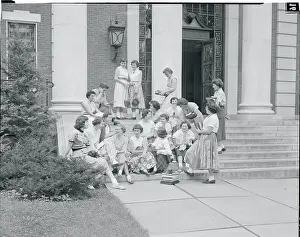 Socializing Prints: Students Congregating