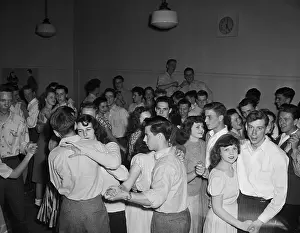 Lunch Prints: Students Dancing In Lunch Room