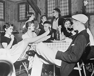 Little Rock Prints: Students Enjoying Themselves at a Party