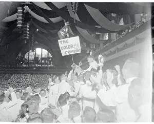 Annapolis Prints: Students Holding Up a Sign