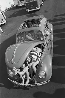 Record Setting Prints: Students Packing Into a Volkswagen
