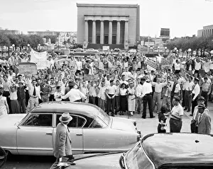 Desegregation Prints: Students Protest Against Intergration