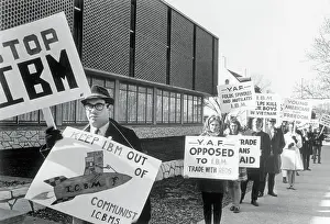 Free Trade Prints: Students Protesting at IBM Offices