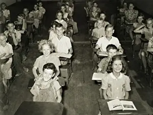 Classroom Prints: Students Seated in a Classroom