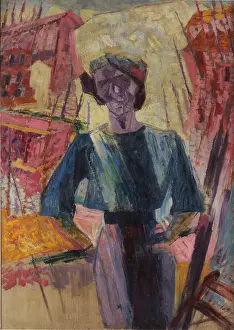 Oil On Canvas Prints: Studio Di Figura Femminile