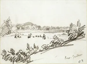 Copyspace Prints: Study Of Kew Gardens