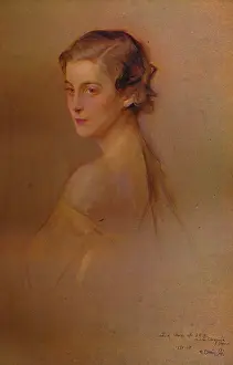 1930s Prints: Study Portrait Of Hrh The Duchess Of Kent, 1934 (1935)