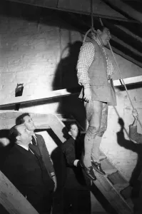Rope Prints: Stuntman Rehearses