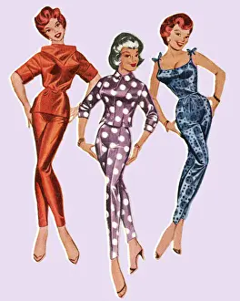Trousers Prints: Three Stylish Women