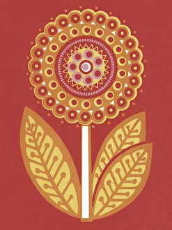 Flower Head Gallery: Stylized Flower