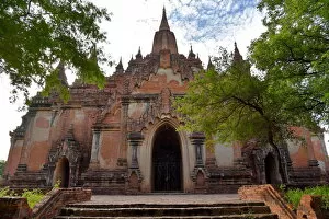 Images Dated 17th November 2015: Su La Ma Ni Pahto terracotta Temple, Bagan, unesco ruins Myanmar. Asia