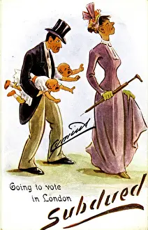 Subdued Suffrage Husband